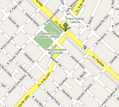 Mapa endereo no google maps